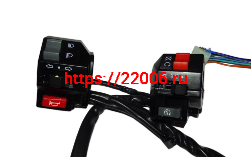 Переключатель FALCON SPEEDFIRE, Centurion Bitrix, левый+правый, в сборе (RF2B307) (НАБОР)