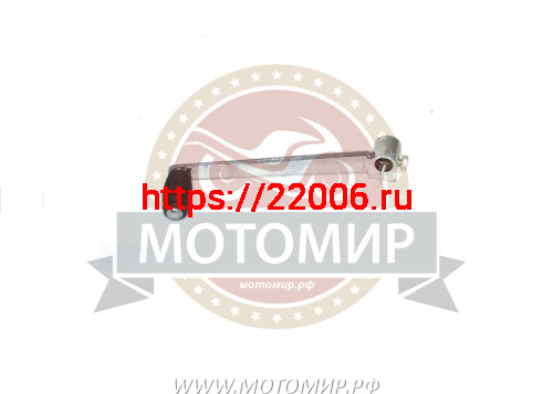 Педаль переключения передач Fighter125 без изгиба, не складная фото 2 Педаль переключения передач Fighter125 без изгиба, не складная фото 2