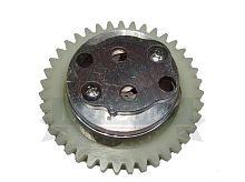 Насос масляный CB250 см3 Zongshen ZS 170MM-2 в сборе с шестерней 39 зуб. (100100079)