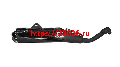 Глушитель основной (банка) RAPTOR 200cc (нового образца с 2013 г.) Глушитель основной (банка) RAPTOR 200cc (нового образца с 2013 г.)