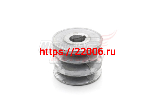 Шкив d25 мм ведущий 3-х ручейковый алл. (шпонка 8 мм) (Каскад/Кадви) Шкив d25 мм ведущий 3-х ручейковый алл. (шпонка 8 мм) (Каскад/Кадви)