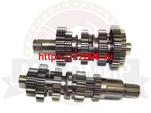 Коробка в сборе 174MN-3 (CBS250 ) жидкост. охл. (комплект валов и шестерен) 5СтКПП Коробка в сборе 174MN-3 (CBS250 ) жидкост. охл. (комплект валов и шестерен) 5СтКПП