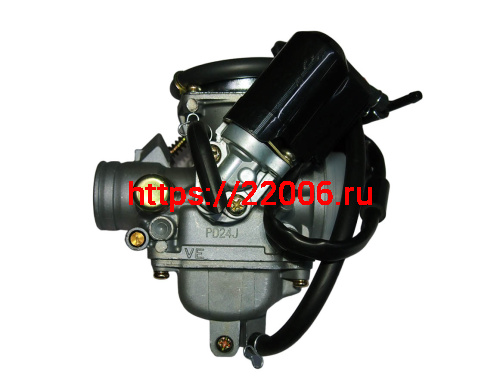 Карбюратор 4х такт. GY6-150 (заслонка d24мм) FT125/150 (1713) LK-180GY-2 фото 3 Карбюратор 4х такт. GY6-150 (заслонка d24мм) FT125/150 (1713) LK-180GY-2 фото 3