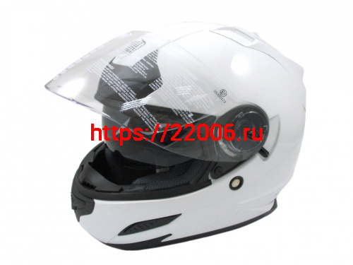 Мотошлем THH TS-44 white (XL) с визором Мотошлем THH TS-44 white (XL) с визором
