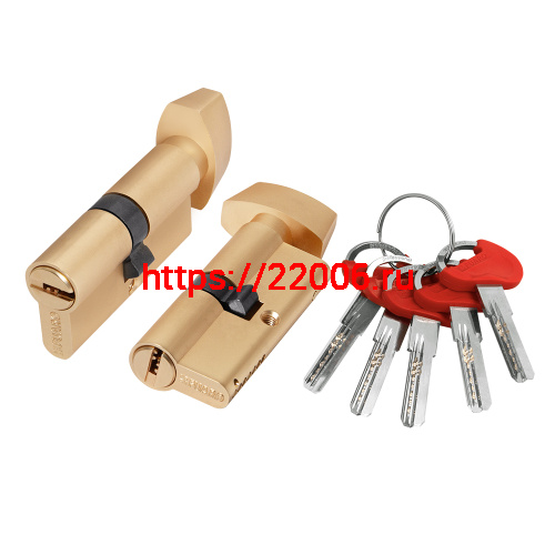 Цилиндровый Fuaro (Фуаро) механизм (D-PRO502/60) D-PRO5002KnobRL60(25+10+25) SSG-39 сатинированное золото 5Key Цилиндровый Fuaro (Фуаро) механизм (D-PRO502/60) D-PRO5002KnobRL60(25+10+25) SSG-39 сатинированное золото 5Key