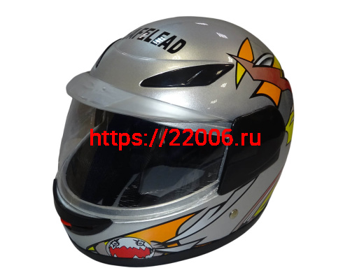 Шлем интеграл "Safelead" HF-908 (619) Детский E05 BLACK, TB-SILVER размер M (16 шт!!) Шлем интеграл "Safelead" HF-908 (619) Детский E05 BLACK, TB-SILVER размер M (16 шт!!)