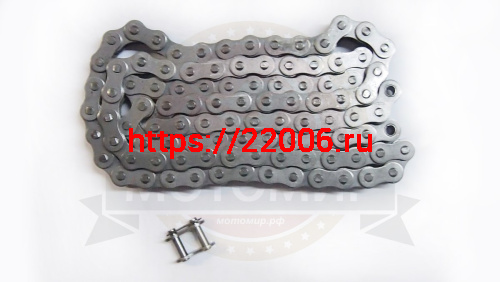 Цепь (428) -100 зв. приводная Альфа, FLASH г.Тула (РОССИЯ) (НАБОР)