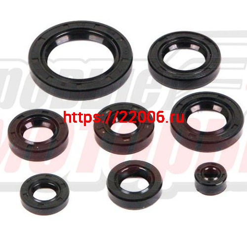 Набор сальников 157FMI,166FMM (CB125-250) (8шт) Набор сальников 157FMI,166FMM (CB125-250) (8шт)