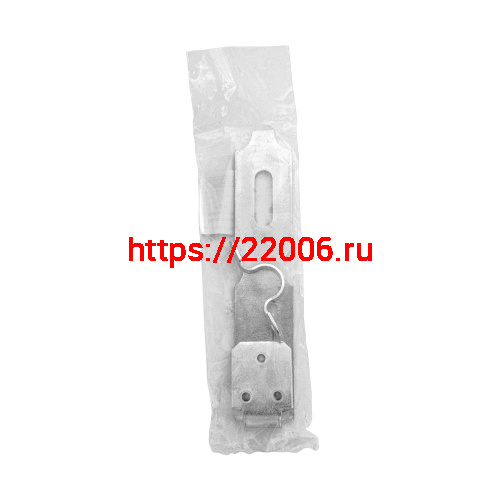 Накладка амбарная НДА (180 мм) цинк (Пакет) фото 2 Накладка амбарная НДА (180 мм) цинк (Пакет) фото 2