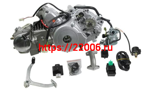 Двигатель 152FMI 125см3 полуавтомат, алюм.цилиндр (3 вперед + 1 назад) карб., CDI, кат.заж. Двигатель 152FMI 125см3 полуавтомат, алюм.цилиндр (3 вперед + 1 назад) карб., CDI, кат.заж.