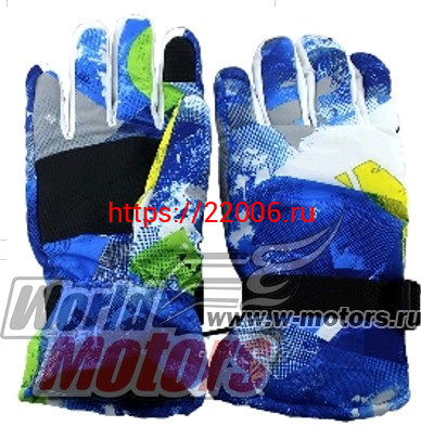 Перчатки зимние Winter-2 синие Перчатки зимние Winter-2 синие