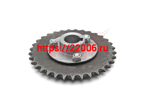 Звезда z=33 шаг 12,7 (посадка на вал 25мм) со сменной ступицей Звезда z=33 шаг 12,7 (посадка на вал 25мм) со сменной ступицей