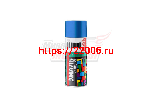 Краска аэрозоль синяя (KU-1011) KUDO (520мл) Краска аэрозоль синяя (KU-1011) KUDO (520мл)
