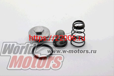 Крышка масляного фильтра c пружиной и фильтром GY6-50-125-150 (139QMB, 152QMI, 157QMJ) Крышка масляного фильтра c пружиной и фильтром GY6-50-125-150 (139QMB, 152QMI, 157QMJ)
