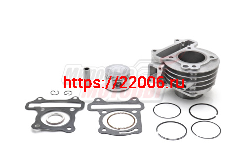 Поршневая в сборе Скутер 4х такт.(цил,порш,кольца,палец) 70см3 (47 мм) TMMP Поршневая в сборе Скутер 4х такт.(цил,порш,кольца,палец) 70см3 (47 мм) TMMP