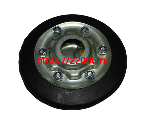 Каток Буран в сборе без подшипника (обод катка +2-е щеки + боты и гайки)