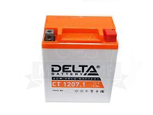 Аккумулятор 12В  7 А/ч, кислотный AGM ((Delta CT 1207.1) , (114x71x131) обратная полярность (НАБОР)