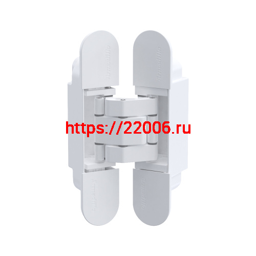 Петля Armadillo (Армадилло) скрытой установки U3D3000.VPG WH белый TECH Петля Armadillo (Армадилло) скрытой установки U3D3000.VPG WH белый TECH