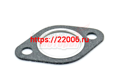 Прокладка Юп5 глушителя (колена цилиндра)(2мм с обвальцовкой) ИжЮ4 0-20