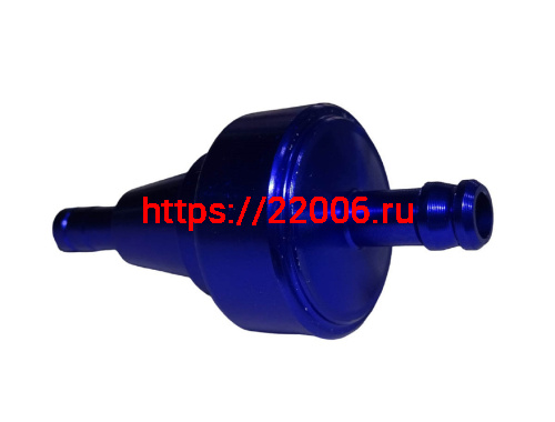 Фильтр топливный ЭКСКЛЮЗИВ в МЕТАЛЛ корпусе синий (HF9005) фото 2 Фильтр топливный ЭКСКЛЮЗИВ в МЕТАЛЛ корпусе синий (HF9005) фото 2