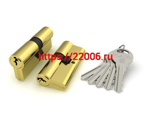 Цилиндровый Fuaro (Фуаро) механизм R300/70 mm-BL (30+10+30) PB латунь 5 кл. БЛИСТЕР Цилиндровый Fuaro (Фуаро) механизм R300/70 mm-BL (30+10+30) PB латунь 5 кл. БЛИСТЕР