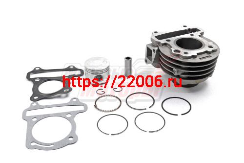 Поршневая в сборе Скутер 4х такт.(цил,порш,кольца,палец) 60см3 (44 мм) S.E.E Поршневая в сборе Скутер 4х такт.(цил,порш,кольца,палец) 60см3 (44 мм) S.E.E