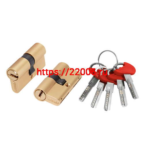 Цилиндровый Fuaro (Фуаро) механизм (D-PRO500/60) D-PRO5000Key60(25+10+25) SSG-39 сатинированное золото 5Key Цилиндровый Fuaro (Фуаро) механизм (D-PRO500/60) D-PRO5000Key60(25+10+25) SSG-39 сатинированное золото 5Key