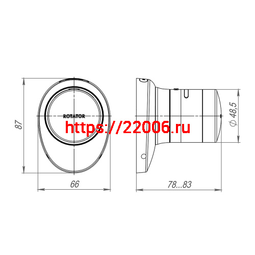 Электронный Armadillo (Армадилло) замок ROTATOR EL.RT01.01 СP хром фото 5 Электронный Armadillo (Армадилло) замок ROTATOR EL.RT01.01 СP хром фото 5