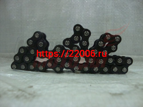 Цепь 44 зв. Минск Сова моторная широкая ПВ9,525-1300 (завод, г.Киров) Цепь 44 зв. Минск Сова моторная широкая ПВ9,525-1300 (завод, г.Киров)