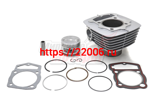 Цилиндро-поршневая группа в сборе 163FML-2 (200cc) D63,5,p15 (CB200) Цилиндро-поршневая группа в сборе 163FML-2 (200cc) D63,5,p15 (CB200)