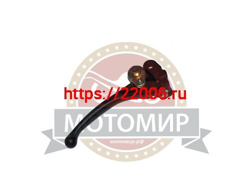 Рычаг тормоза переднего АТВ TERMIT-12B правый голый под 2 тросика и фиксатор Рычаг тормоза переднего АТВ TERMIT-12B правый голый под 2 тросика и фиксатор