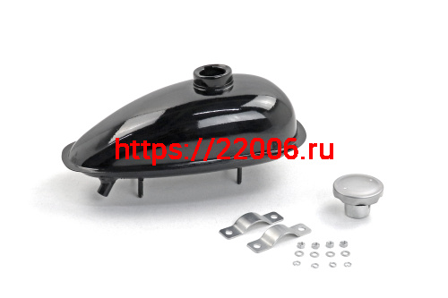 Бензобак F50/F80, 1,5 л, чёрный (с ВНУТРЕННЕЙ резьбой под бензокран) фото 2 Бензобак F50/F80, 1,5 л, чёрный (с ВНУТРЕННЕЙ резьбой под бензокран) фото 2