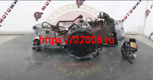 Двигатель снегоход Капитан150 4х т. 150 см3 157QMJ (GY6-150) моноблок с редуктором, масл.охл.(НЕ ДИН Двигатель снегоход Капитан150 4х т. 150 см3 157QMJ (GY6-150) моноблок с редуктором, масл.охл.(НЕ ДИН