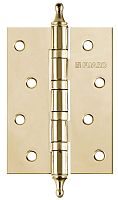 Петля Fuaro (Фуаро) универсальная IN4400UA-BL PB (4BB/A/BL 100x75x2,5) латунь БЛИСТЕР