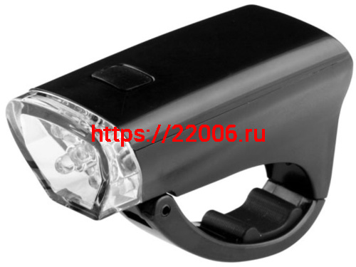 Фара Вело передняя, 3 диодов,3 режима работы, чёрный, на руль диаметром от 22мм, JY-159A Фара Вело передняя, 3 диодов,3 режима работы, чёрный, на руль диаметром от 22мм, JY-159A