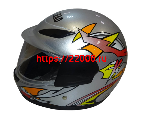 Шлем интеграл "Safelead" HF-908 (619) Детский E05 BLACK, TB-SILVER размер M (16 шт!!) фото 3 Шлем интеграл "Safelead" HF-908 (619) Детский E05 BLACK, TB-SILVER размер M (16 шт!!) фото 3