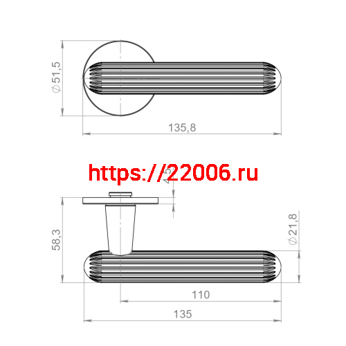 Ручка Armadillo (Армадилло) раздельная R.YM.ECLAIR MWSC-33 итальянский тисненый фото 3 Ручка Armadillo (Армадилло) раздельная R.YM.ECLAIR MWSC-33 итальянский тисненый фото 3