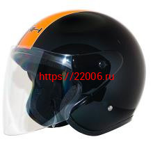 Мотошлем THH T-373 black/orang (L) Мотошлем THH T-373 black/orang (L)