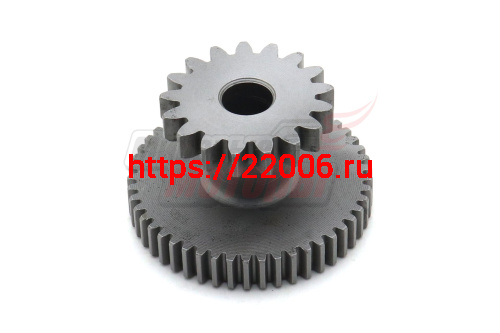 Шестерня привода электростартера двойная 152QMI,157QMJ Шестерня привода электростартера двойная 152QMI,157QMJ