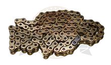 Цепь (428H) -100 зв. приводная усиленная Альфа (100), SIGMA (98), цвет ЗОЛОТАЯ