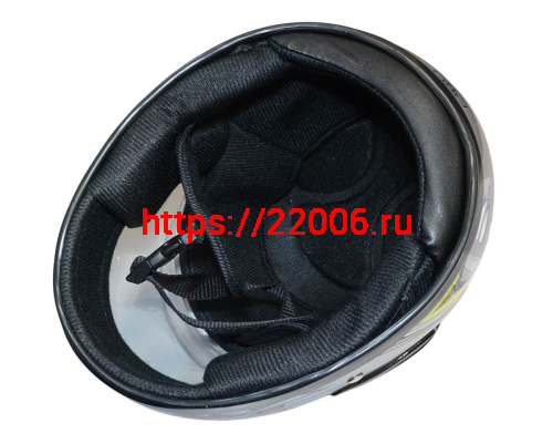 Шлем интеграл "Safelead" HF-908 (619) Детский E05 BLACK, TB-SILVER размер M (16 шт!!) фото 5 Шлем интеграл "Safelead" HF-908 (619) Детский E05 BLACK, TB-SILVER размер M (16 шт!!) фото 5