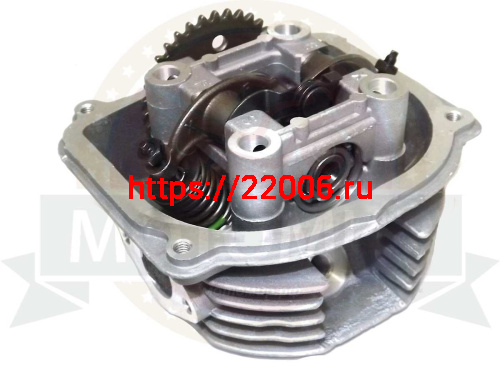 Головка цилиндра 4х такт. в сборе GY6-125 см3 52,4 мм 152QMI с распредвалом