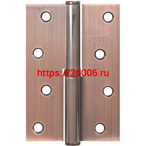Петля Punto (Пунто) съемная IN4100SR-HD AC правая (113/HD-4) медь ПОДВЕС Петля Punto (Пунто) съемная IN4100SR-HD AC правая (113/HD-4) медь ПОДВЕС