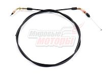 Трос газа GY6-150 С ГАЙКОЙ (резьба)