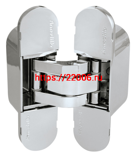 Петля Armadillo (Армадилло) скрытой установки U3D6000 CP (11160UN3D) хром Петля Armadillo (Армадилло) скрытой установки U3D6000 CP (11160UN3D) хром
