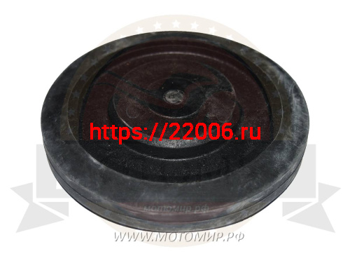 Колесо катка Буран, Тайга, Рысь, Буксировщик пласт. под 204 подшипник фото 2