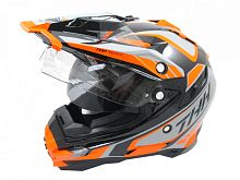 Мотошлем THH TX-27 №3 black/orange (XL)