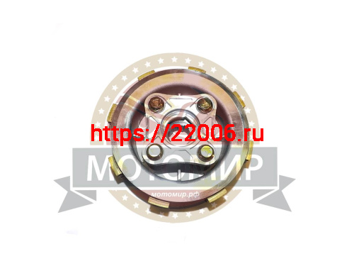 Барабан сцепления внутренний CG125, 157FMI Хантер в сборе с дисками Барабан сцепления внутренний CG125, 157FMI Хантер в сборе с дисками