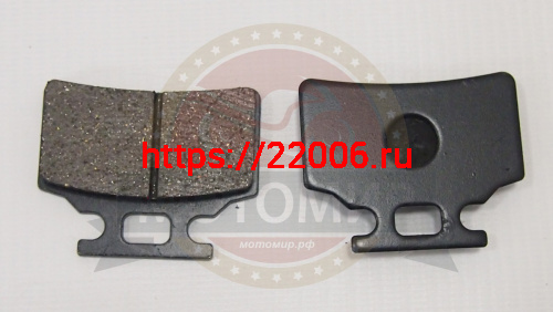 Колодки тормозные дисковые перед. SLASH фото 2