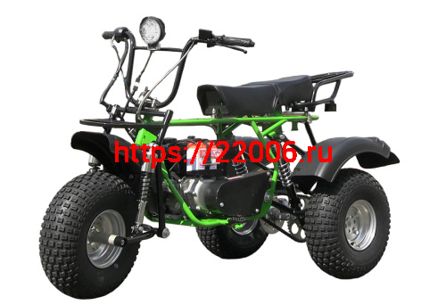 Трицикл ТРИТОН 2, САФАРИ 3LЕ- 9 лс KP230PRO (длинное седло) фото 2 Трицикл ТРИТОН 2, САФАРИ 3LЕ- 9 лс KP230PRO (длинное седло) фото 2